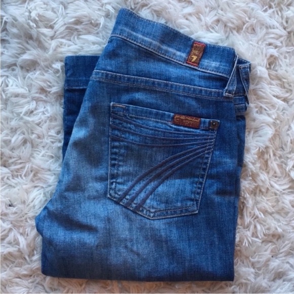7 For All Mankind Crop Jeans‎ - Picture 1 of 6